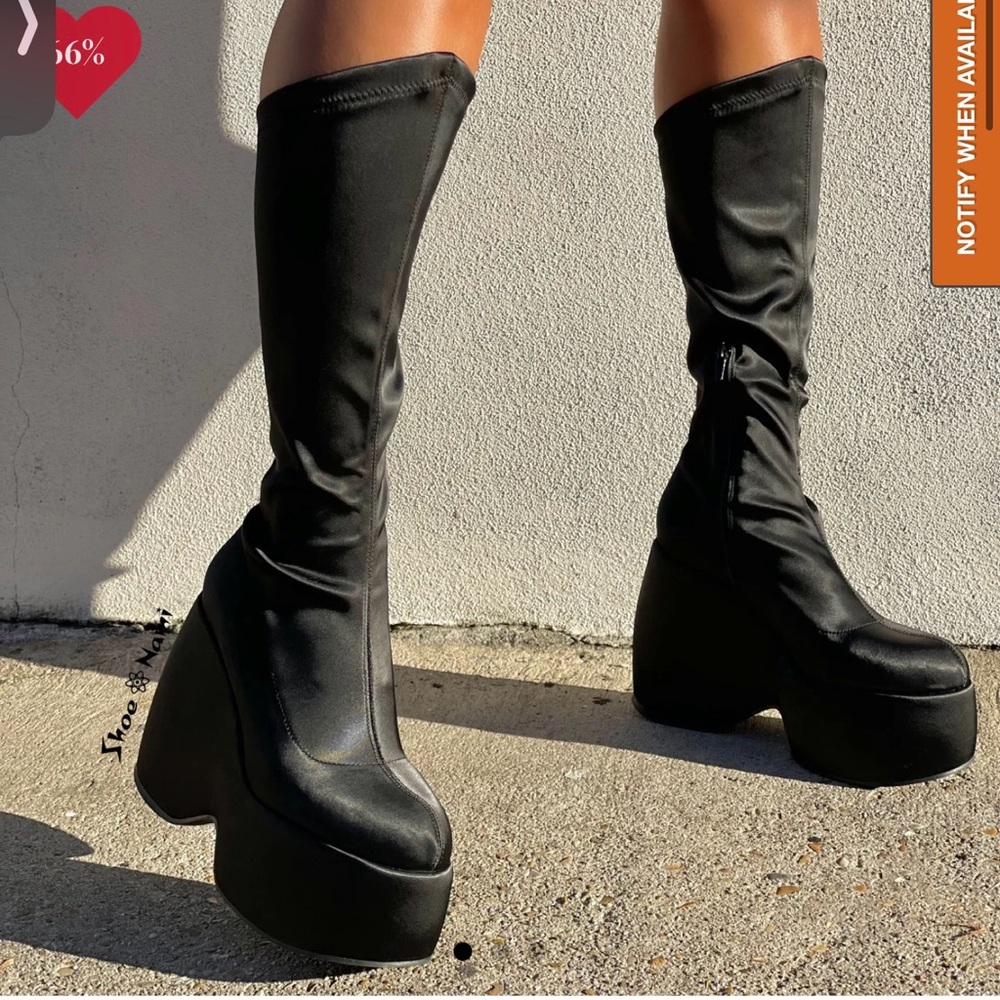 Naked wolfe inspired boots